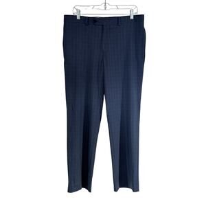 Ralph Lauren Navy Blue Slim Fit Dress Pants Men's 33x30 Office, Career Capsule